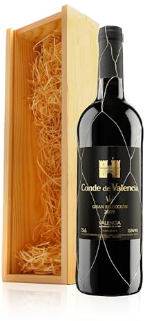 Virgin Wines - Spanish Gran Seleccion Red Wine Gift (75cl) in Wooden Gift Box - Tempranillo