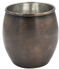 Cocktailglas, Kupferbecher, handgefertigter Kupferbecher, handgefertigter Kupferbecher, 500 ml (oxidiertes Kupfer)