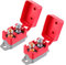 EPLZON 30A 12V-24V automatischer Reset-Leistungsschalter mit Abdeckung Bolzen für Batterieladegeräte LKW Auto Motoren und mehr (2pcs)