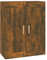 vidaXL Wandschrank Räuchereiche 69,5x32,5x90 cm Holzwerkstoff