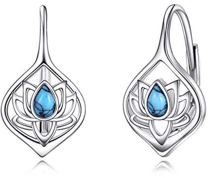 Pendientes de plata de ley 925 con diseño de árbol de la vida, hipoalergénicos, joyería para mujeres y niñas, Plata de ley, No es una piedra preciosa