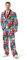 U LOOK UGLY TODAY Herren Lustige LED Licht Weihnachtsanzüge für Weihnachten Party Kostüm Festliche Anzug in Verschiedenen Drucken aus Sakko, Hose und Krawatte L