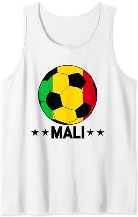 Mali Soccer Team Mali Flag Jersey Football Tank Top