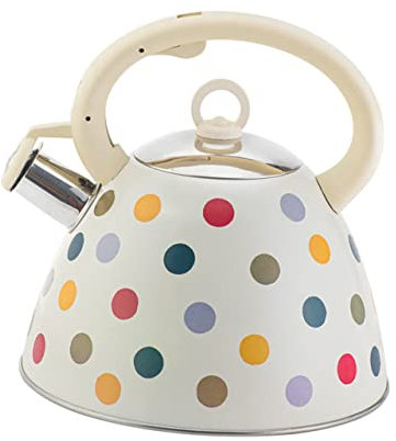 1pc Bollitore ronzante Bollitore per tè Bollitore Bollitore a foglie sfuse Teiera con suono Bollitore per acqua calda Teiera con fischio Bollitore per tè in metallo Piano cottura T