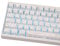 131 Keys Topographic Keycaps PBT Dye Sub Side Printed White Custom Keycaps 75 Percent Cherry Profile Fit for Mechanical Keyboard Cherry Mx Switches