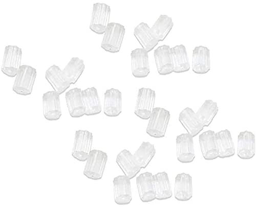 144 Pieces Silicone Earring Backs Clear Earring Backs Soft Ear Back Pads Replacement Ear Back Stopper Jewelry Creative