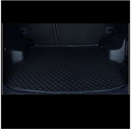 Bandeja Maletero Para Volvo XC60 XC90 XC40 S60 S90 V40 V60 V90 S80 C30 C40 Lado Plano Carga Trasera Alfombra Revestimiento Maletero Cubierte Maletero Coche Estera Alfombrilla Maletero(Negro,XC90 5Seat