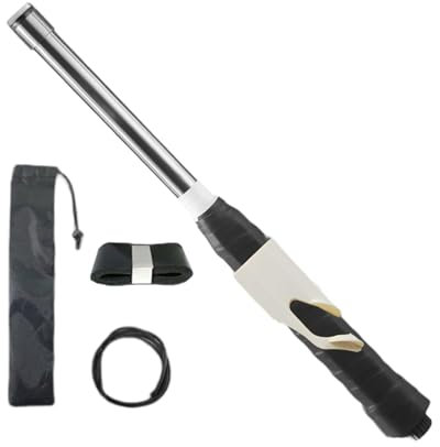 Oshhni Badminton -Handle Badminton Accessoires Professionelle Trainingshilfe Anti -Slip -Swing -Tools für erfahrene Spieler, Schwarz
