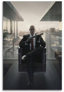 Poster aus der Hitman-Serie, Poster, dekorative Malerei, Leinwand, Wandposter und Kunstdruck, moderne Familienschlafzimmer-Dekoration, Poster, 20 x 30 cm