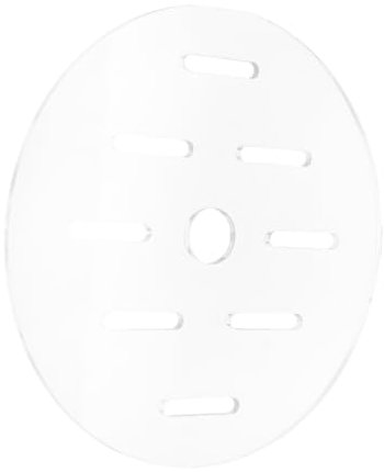 Abaodam Acryl Aquarium Abdeckung Rund Katzensicheres Atmungsaktives Fischtank-schutzglas Langlebige Aquarium Abdeckung Mit Löchern Geeignet Für Fischaquarien Zubehör