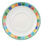 Villeroy & Boch Twist Alea Limone Saucer, 14 cm, Premium Porcelain, White/Yellow