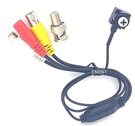 CNDST CCTV 1080P HD AHD Mini cámara de Seguridad Espía estenopeica Sony Sensor 3.6mm 90degree 2000Tvl 2MP Mini cámara de vigilancia CCTV Oculto