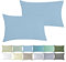 P'tit Basile - Kissenbezug 35x40 cm - Set mit 2 Babykissenbezügen Babykind - Himmelblau - 100% Bio-Baumwolle 57 Fäden/cm² ohne schädliche Substanz - Für Kinder Bett 60x120 70x140 cm