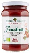 Zeus Party MARMELLATA FIORDIFRUTTA No GLUTINE Biologico 330G RIGONI di ASIAGO (Uno, FRAGOLINE di Bosco)