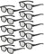 Gafas 3D Reald, Gafas 3D pasivas polarizadas Circulares no Intermitentes para Cine en Formato Reald/películas de TV en 3D polarizadas pasivas - Gafas 3D compatibles con TV y Cine en 3D 10 Packs