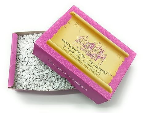 Weihrauch in duftenden Körnern, Griechischer Weihrauch in grobe Körnermit Jerusalem-Duft 1 kg, Natürlicher Weihrauch für den Beitritt mit Weihrauchkohlen, Originalrezept vom Berg Athos