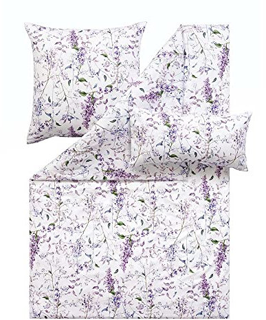 ESTELLA Mako-Satin Bettwäsche Sybille Lilac