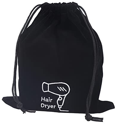 Meokro Borsa organizer per asciugacapelli e tutti gli strumenti per capelli con coulisse, ideale per viaggi, palestra, hotel o uso domestico