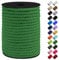 LEREATI Cuerda Macrame 8mm x 40m, Hilo de Macrame Cuerda Algodon Natural Soga, Hilo Grueso para DIY Manualidades, Macrame Pared, Cortina, Colgador de Plantas (Verde Hierba)