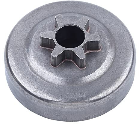 Gubeter Tambor de piñón de transmisión de embrague 3/8 -6T, para motosierra para Husqvarna 36 41 136 137 141 142, 530047061, 530 04 70 61
