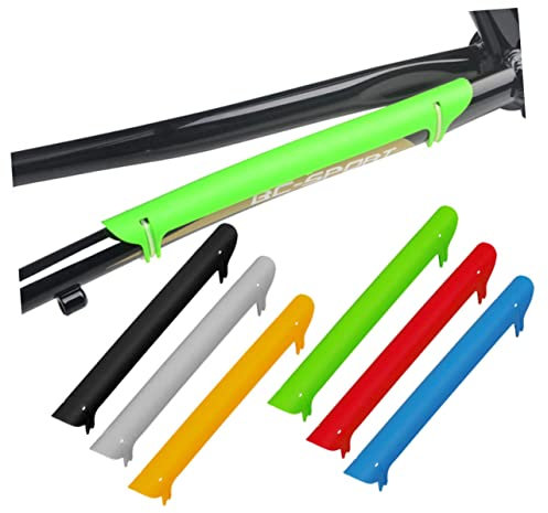 BESPORTBLE Gelber Kettenschutz Aus Gummi Für Fahrradketten Kettenstrebenschutz Zum Reinigen Und Wiederverwenden