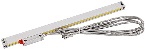 Linearer Lineal-Encoder Encoder mit Linealsensor, hochpräziser 5μm Linealsensor für Drehmaschine DC5V mit Kabel lineare Bewegungsteile, Lineale (450)