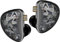 EZEAR KZ AS24 - Auricolari in-ear, 12 unità BA su ogni lato, auricolari KZ Monitor HiFi IEM, per musicisti IEM, bassi profondi, adatti per Bass Pop ACG (versione Super Bass, senza microfono)