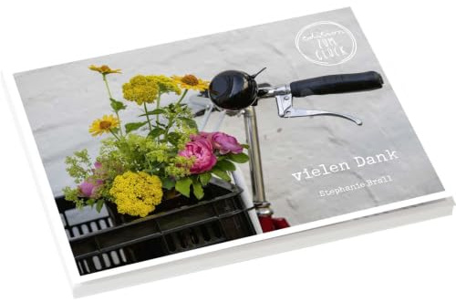 vielen Dank - Postkartenbuch: 20 Postkarten | Dankeskarten mit 20 verschiedenen Foto-Motiven von Stephanie Brall | Perfekt als kleines Dankeschön für ... oder Kollegen (Mit Herz und Hand gemacht)