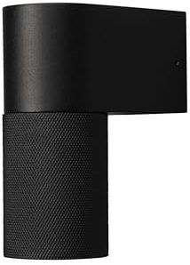 Konstsmide Wandleuchte Temi | schwarz | Outdoor | Lichtkegel unten | 6,5 x 11,5 x 23,5 cm | 7666-750