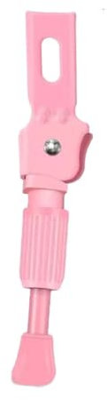 F Fityle Béquille de vélo Enfants vélo béquille Pied Alliage VTT Robuste extérieur vélos Support Supports vélo Support côté béquille, Rose 14 Pouces