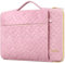 Lacdo 360° Protection Housse Ordinateur Portable pour ASUS Acer HP Lenovo Chromebook, ASUS Vivobook/Zenbook 14, HP EliteBook 14, Dell Inspiron 14, Lenovo IdeaPad 14, Huawei MateBook D14, Sakura Rose