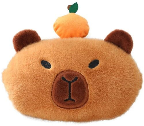 Hrippy Auto-kopfstützenkissen, Niedliches Capybara-Auto-kopfstützenkissen, Cartoon-Tier-autositz-nackenstützkissen, Weiche -autositzkissen