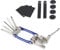 Hillington Ultimate Bike Repair Multi-Tool Kit - Compact, Durable, and Portable Bicycle Repair Set with Folding Multi-Tool, Tyre Levers, and Puncture Repair Kit