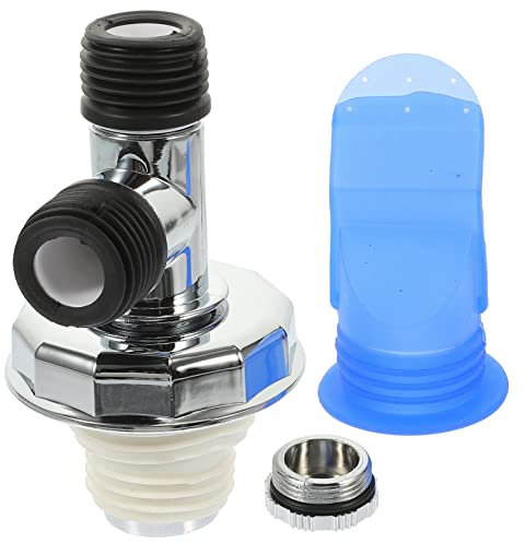 KITANDOVE 1set Removable Floor Drain Connector for Washing Machine Shower and Sink Backflow Fully Sealed Design for Home Use