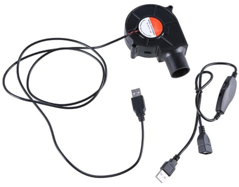 Soffietti elettrici Camini Portatile Strumento 5V 1A 3000RPM Ventilatore Soffietto Stufa A Legno Soffiatore Outdoor BBQ
