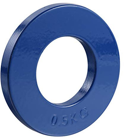 Sosoport Handgriffplatte Einloch-gewichtheben Langhantel Gewicht Platte Für Fitnessgeräte Zu Hause Fitnessclub