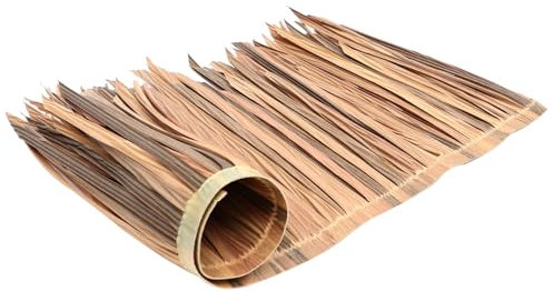 Garneck simuliertes Garden Decor gartendeko rostoptik Kunststrohdach Strohdach selber Machen gefälschtes Weidenzaunschutz künstliche Strohplatte mexikanisches Strohdach