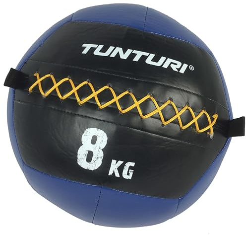 Tunturi Gewichtsball, Medizinball mit 8 kg, Krafttraining mit Slam Ball und Functional Training