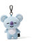 BT21 Koya Schlüsselanhänger aus weichem Plüsch, 12 cm, Blau