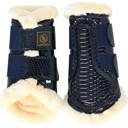 BR Gamaschen Fellgamaschen Majestic S blau