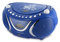 Metronic 477132 - Radio CD-MP3, CD-R, CD-RW, Radio Am - FM, función ID3, Color Azul