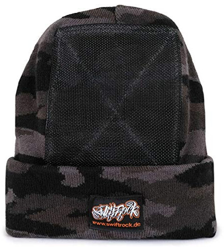 Swift Rock Camouflage Breakdance Headspin Beanie (Midnight)