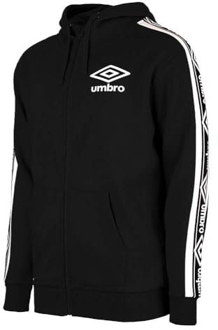 Umbro Hoodie Sweatshirt, Black, M