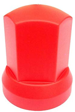 Matel Service 10x Radmutterkappen Ø32 mm Rot Radmutterabdeckung Radmutterschutz Kappe LKW