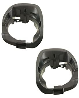 Autoteile Gocht Nebelscheinwerfer Rahmen Set Vorne Links und Rechts Kompatibel mit Dacia Duster HS / 2010-2014