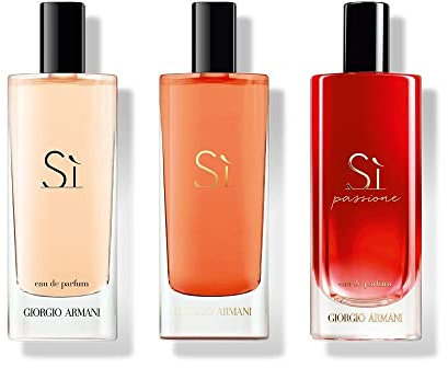 Giorgio Armani Si Collection Set (enthält Si, Si Passione und 15 ml Flacons)