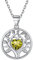 ChicSilver Tree of Life Pendant August Birthstone Necklace 925 Sterling Silver Anniversary Wedding Jewelry for Women