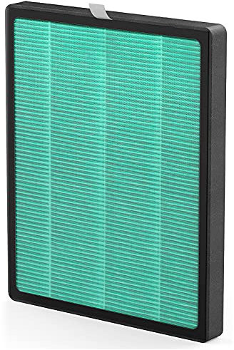 YIOU Air Purifier R1 Replacement Filter, 3-in-1 Pre-Filter, True HEPA Filter, High-Efficient Activated Carbon Filter(Pet Allergy),Deep Green