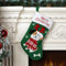 JFBUCF Chaussettes de Noël de grande taille, cadeaux et décoration pour les vacances en famille, décoration de fête de Noël, motif chien, arbre de Noël à suspendre - Vert