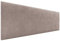 DHOME Kopfteil aus Kunstleder oder Stoff AQUALINE - Glatt Mit Beinen, Gepolstert, Luxusbett (Stoff Terrain, 150cm für Betten 150/160)